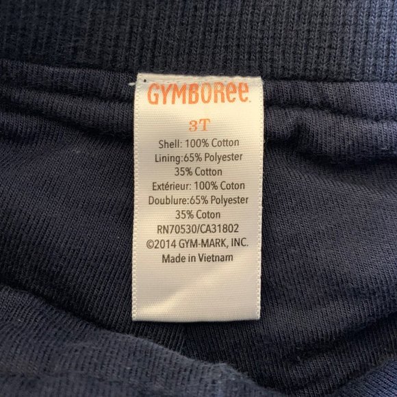 Gymboree navy pull on pants 3T - Picture 4 of 4